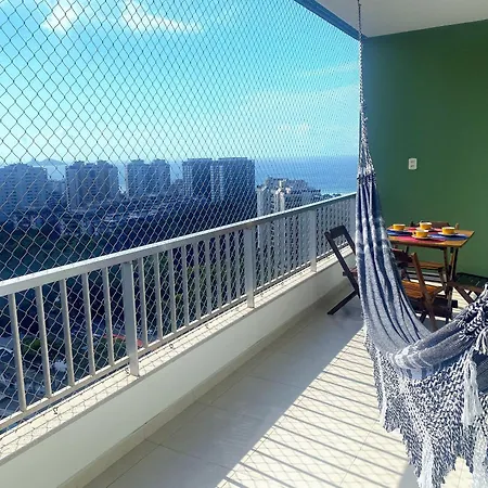 Barra Exclusivo: Piscina Aquecida,Varanda C/ Vista Rio de Janeiro Exterior photo